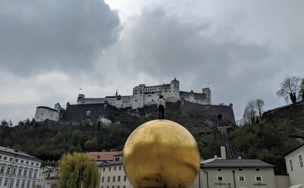 Výhled na Hohensalzburg