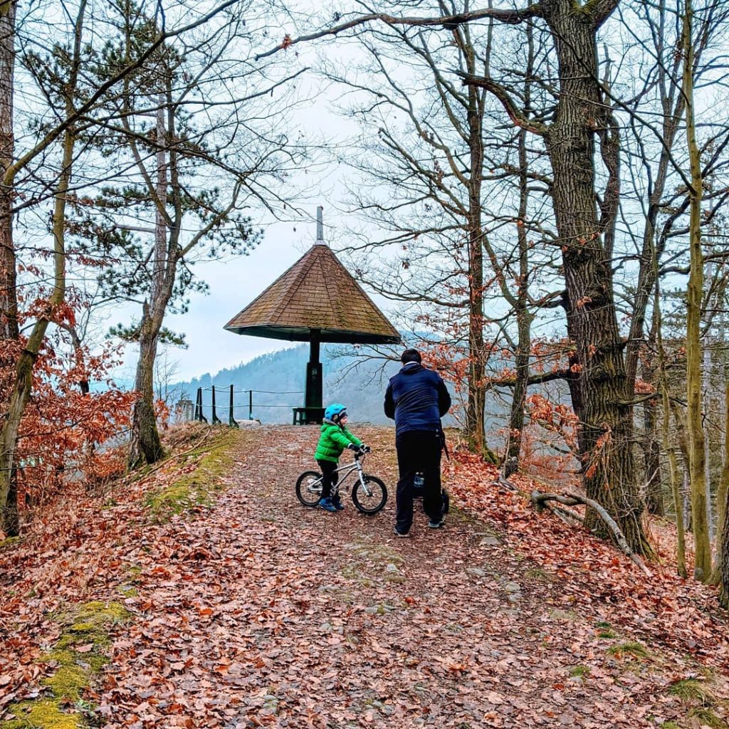 Altánek na konci naučné stezky